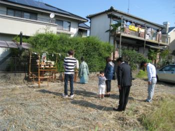 地鎮祭(^_-)-☆