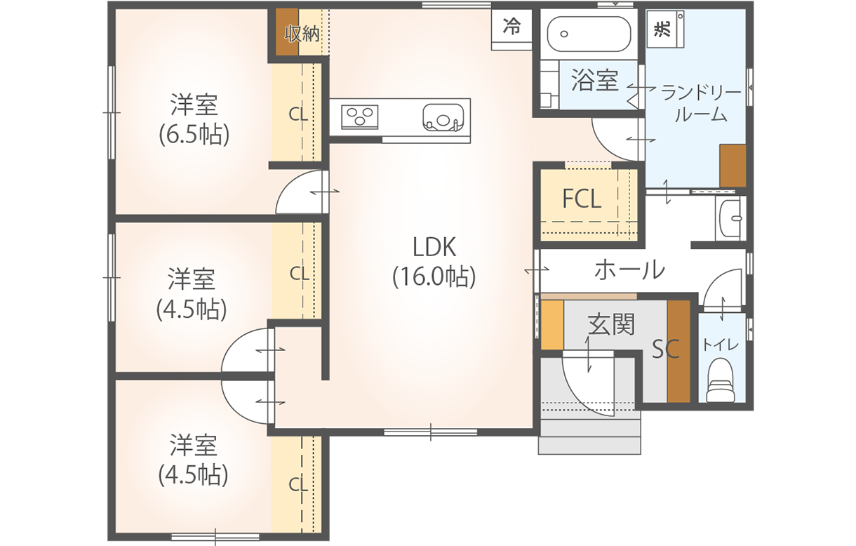 荒尾市荒尾 間取り図