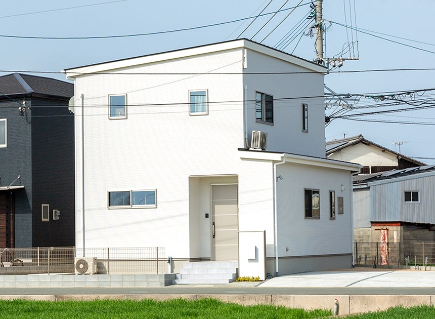 久留米市三潴田川　建売住宅　外観