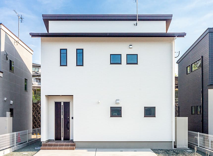 荒尾市川登4号モデルハウス 外観