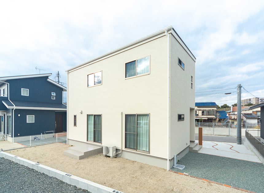 荒尾市増永3号モデルハウス 外観